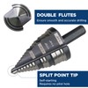 SHARPTOOL 1/4 to 1-3/8 Inches M2 HSS Step Drill Bit