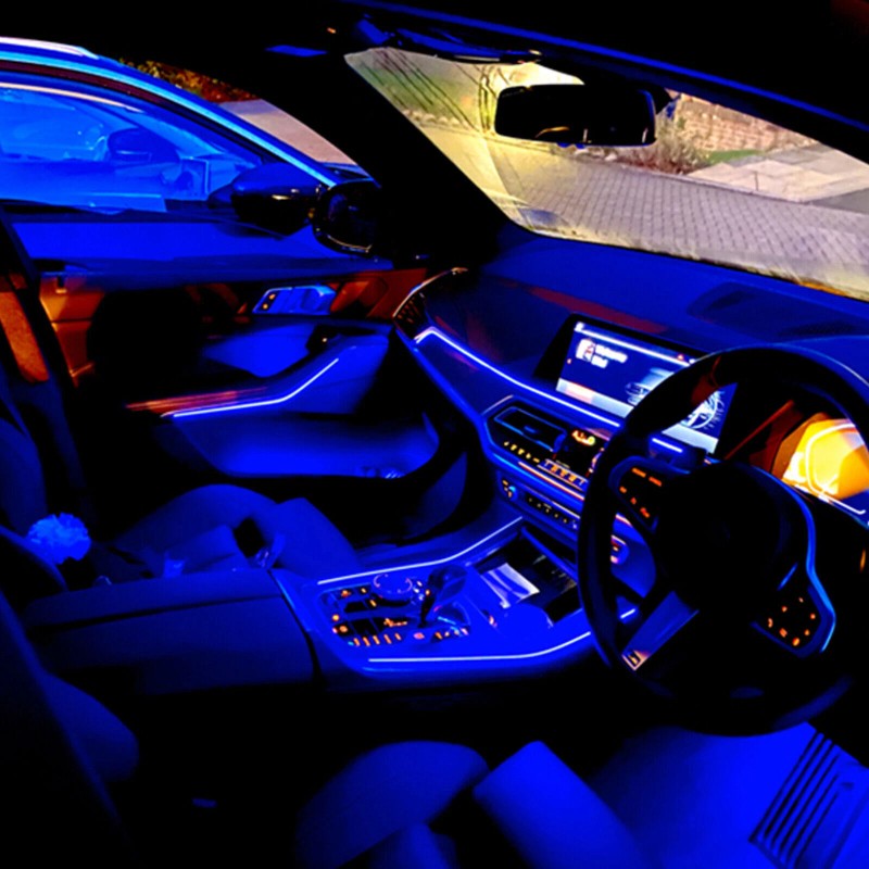 MICTUNING 10M LED Car Interior Strip Light Atmosphere Neon Glow