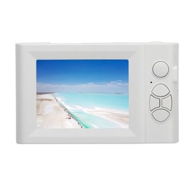 2.8in HD 1080P Digital Camera Video Camera with 8X Digital Zoom 20MP Vlogging Camera Small Portable Digital Video Camera (White)