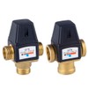 3-Way Thermostatic Mixing Valve Solar Water Heating Mixer Valve DN25