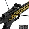 Pistol Crossbow Self-Cocking 80 LBS with Adjustable Sights and a