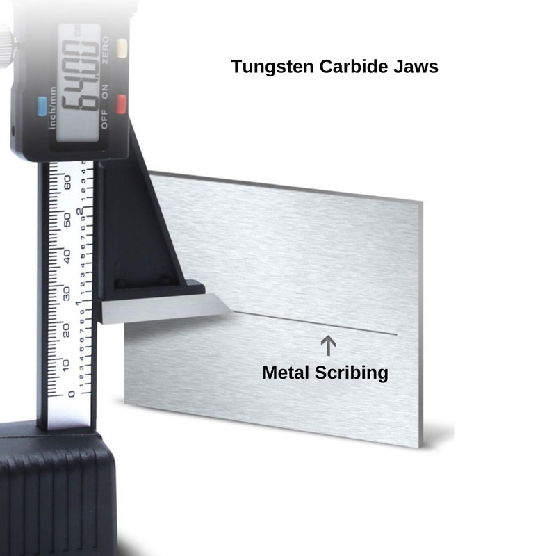 Digital Altimeter, 0-150 mm Altimeter Electronic Altimeter Caliper Height Measuring