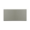 Aspect Peel and Stick Backsplash 3in x 6in Brushed Stainless