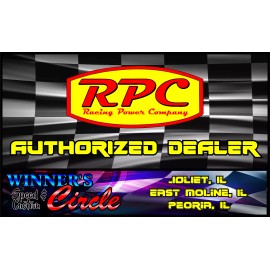 RPC R7122 SBC 2-Piece Stock Style Steel Timing Chain Cover – Chrome