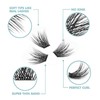 DIY Eyelash Extension, 3D Effect Glue Bonded Band Individual Lash