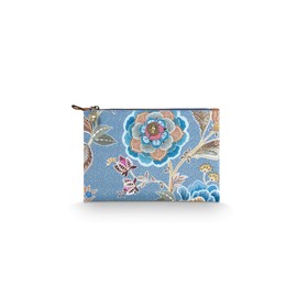 Pip Studio Charly Flat Necessaire Medium Matata Blue, blue