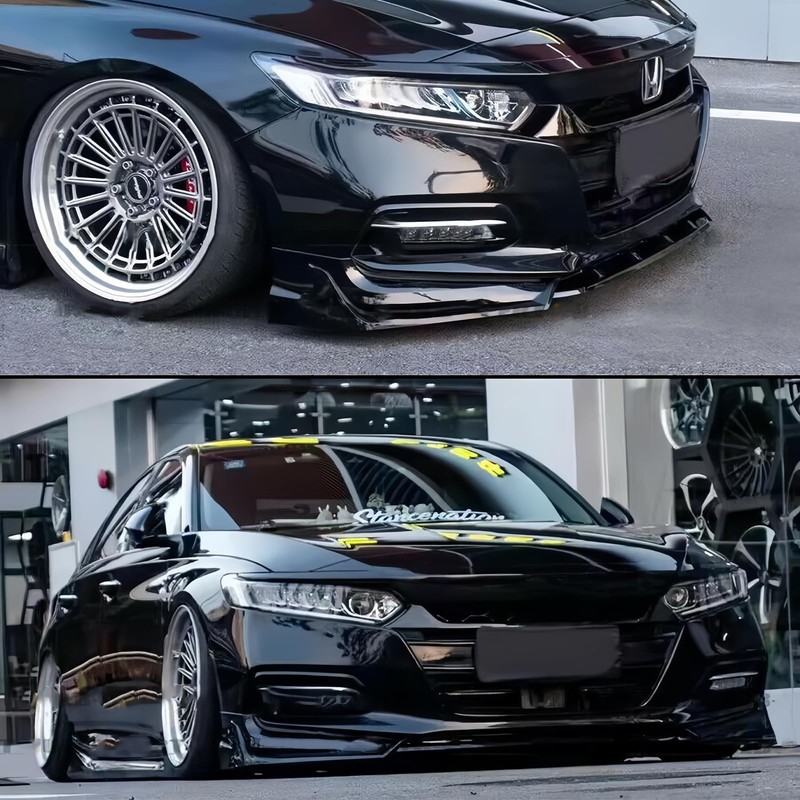skkyoro Front Bumper Lip Splitter Spoiler for Honda Accord 2018