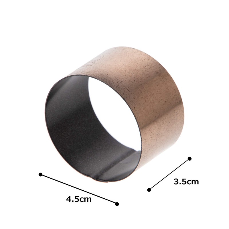 Endoshoji Professional Bottomless Ring, Round, Stainless Steel/Teflon, Made in Japan