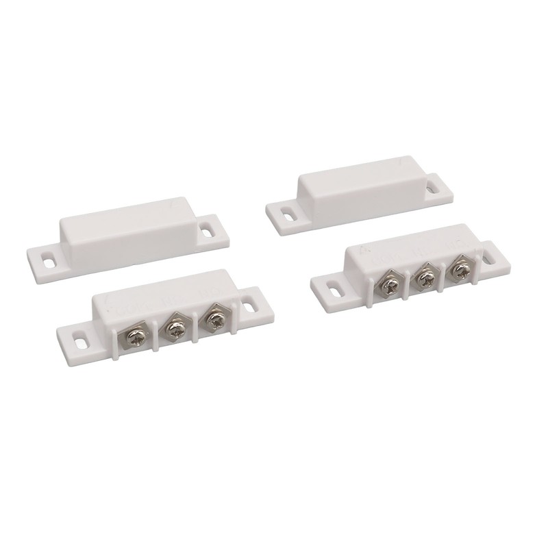 2 Sets Magnetic Door Switch Wired NC NO Normally Open