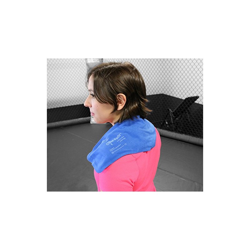 Relief Pak 11-1294 Cold and Hot Fabric Compress, Neck Contour,