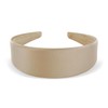 axy Wide Satin Covered Headband Vintage Classic Look Hairband Headband