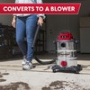 Vacmaster VOC812SF 1101 8-Gallon Premium Stainless Steel Wet/Dry Vacuum, Red