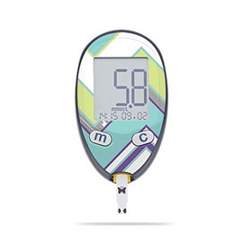 MightySkins Skin Compatible with Abbott Freestyle Freedom Lite - Pastel Chevron | Protective, Durable, and Unique Vinyl Decal wrap Cover | Easy to Apply, Remove, and Change Styles | Made in The USA