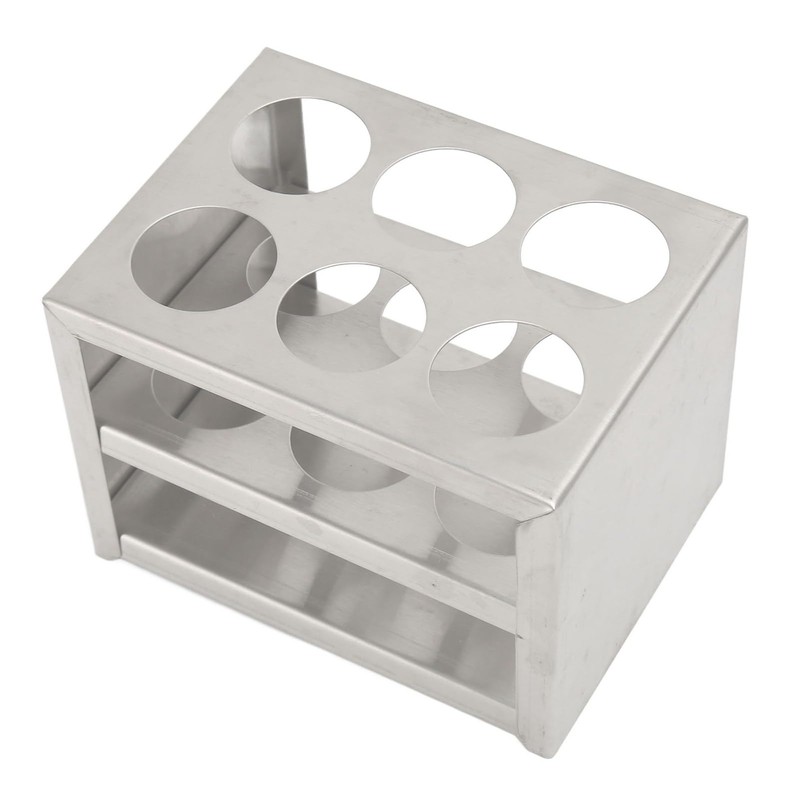 Denash Centrifuge Tube Rack, High Stability Metal Test Tube Rack