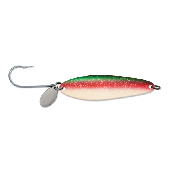 Luhr Jensen Coyote Spoon Lure, Everglow Army Truck, 5-Inch (Model: