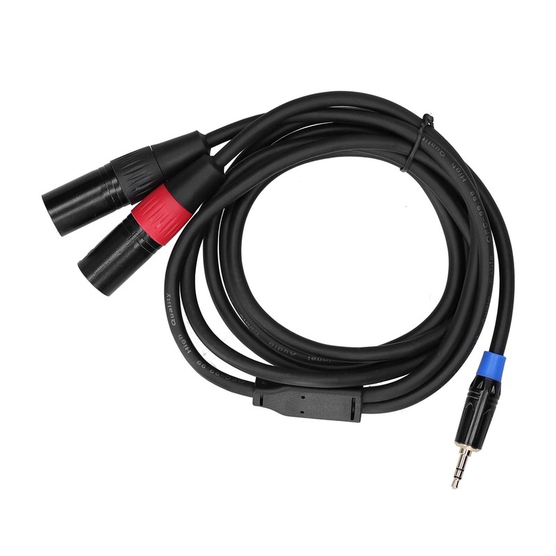 Cable Estéreo de 3,5 Mm a XLR Doble, Miniconector de