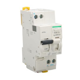 Fi Circuit Breaker AC 230V 20A C20 1P+N Circuit Breaker Hat Rail Leakage Protection Overload Protection Residual Current Device FI/LS Switch Circuit Breaker