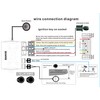 BANVIE Car RFID Alarm System Push to Engine Start Stop