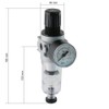 Filter regulator series 0, 1000 l/min - pressure regulator G