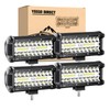 YEEGO DIRECT 7 Inch LED Light Bar, 480W 48,000LM Offroad