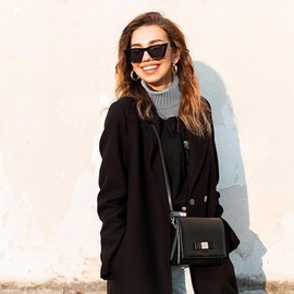 [Big] Knit Collar, Women's Neck Warmer, High Neck, Winter Neck Cover, Turtleneck, Warm, Cold Protection, Thermal Insulation, Layered, gray