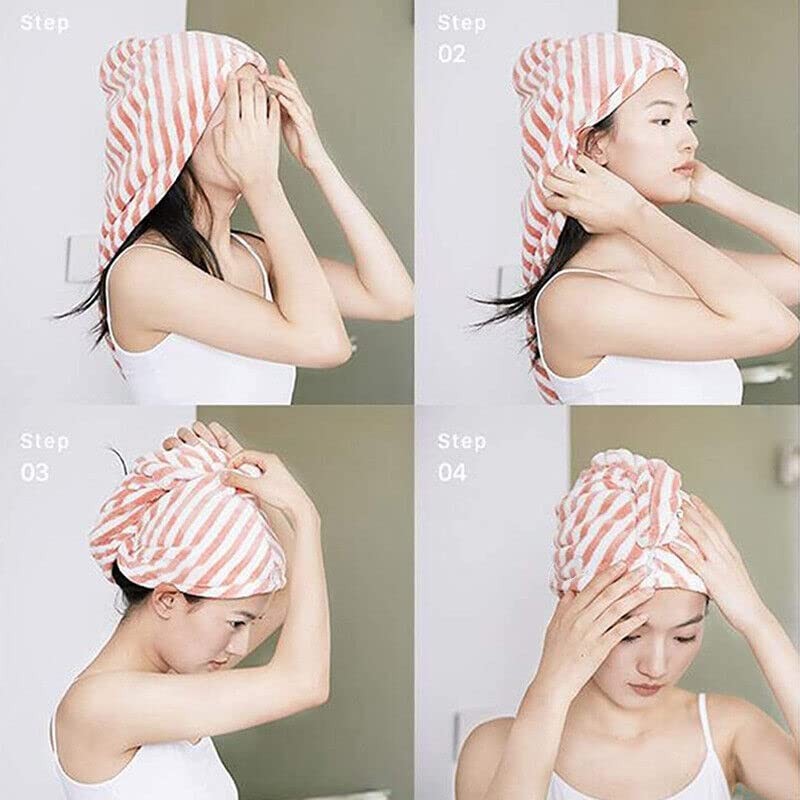 Magic Instant Dry Hair Towel Rapid Fast Drying Hair Towel
