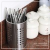 2 PCS Kitchen Utensil Organizer, Kitchen Stainless Steel Cooking Utensil