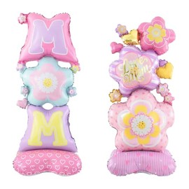Mothers Day Balloons Large MOM Balloons Mother's Day Foil Balloons for Mothers Day Decorations