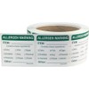 General Food Allergen Allergy Warning Removable Stickers, 51 mm 2