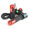 1 Pair Universal LED Voltage Display Twist Throttle for 12‑99V