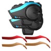 QSPORTPEAK Motorcycle Helmet Bluetooth Intercom Headset Communication Systems Kit, HY-2