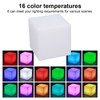 Topyond LED Tesseract Cube Light, Remote Control, RGBW, Adjustable, 16