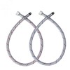 GGStudy 24-Inch Faucet Connector Braided Stainless Steel Supply Hose 3/8-Inch