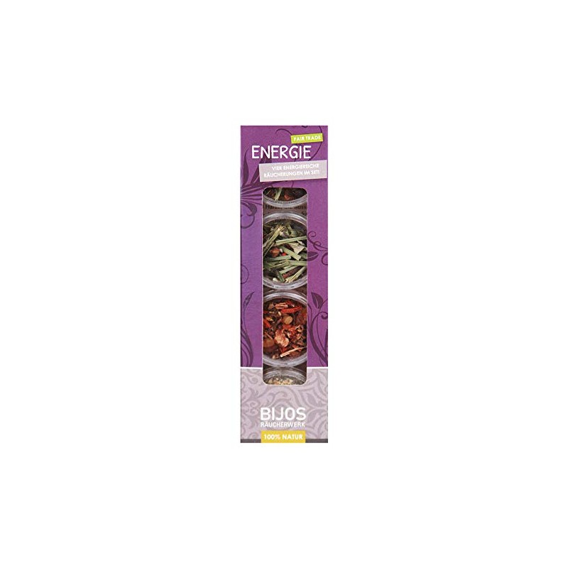 Bitto Energy Smoking Set 4 x 10 ml Incense Mix