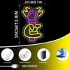 ENUOLI Microphone Neon Sign Dimmable Led Roke Party Lights for