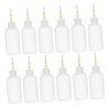 Gatuida 4sets Glue Dispenser Bottles Squeeze Dropper 50ml for Needle