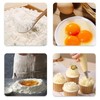 13 Inch Bread Dough Whisk,Double Eyes Stainless Steel Danish Dough