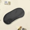 Black Sleep Mask Eyepatch Blindfold Travel Sleep Nap Eye patch (black) 15ea