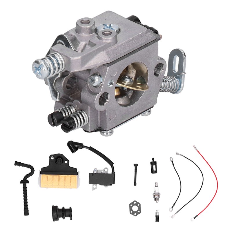 Carburetor Air Filter Ignition Coil Fuel Line Tune Up Kit