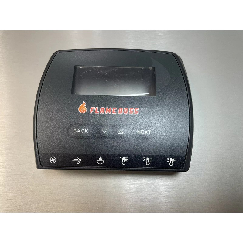 Flame Boss 500 Smoker/Grill Thermometer Front Enclosure w Membrane Switch,