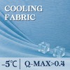 DOWNCOOL Cooling Blanket Twin Size, Blue Summer Blanket for Hot