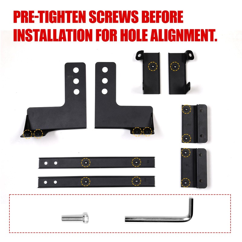 Mabett Mud Flaps for Ford Bronco Accessories 2021 2022 2023