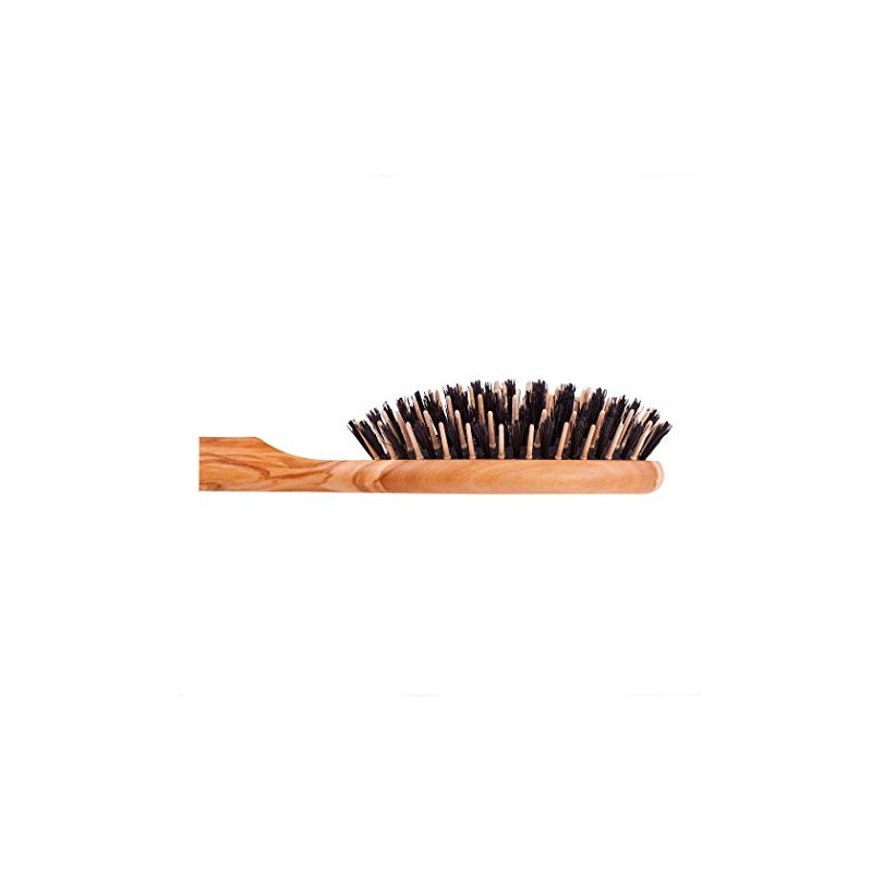 Redecker Olive Wood Hair Brush (Wood Pin & Boar Hair