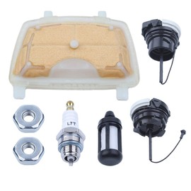 Gubeter Air Fuel Filter Fuel Cap Nut Kit For Stihl Ms171 Ms181 Ms211 Chainsaw Part 1139 120 1602