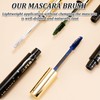 Waterproof Blue Mascara - Navy Blue 4D Silk Fiber Colorful