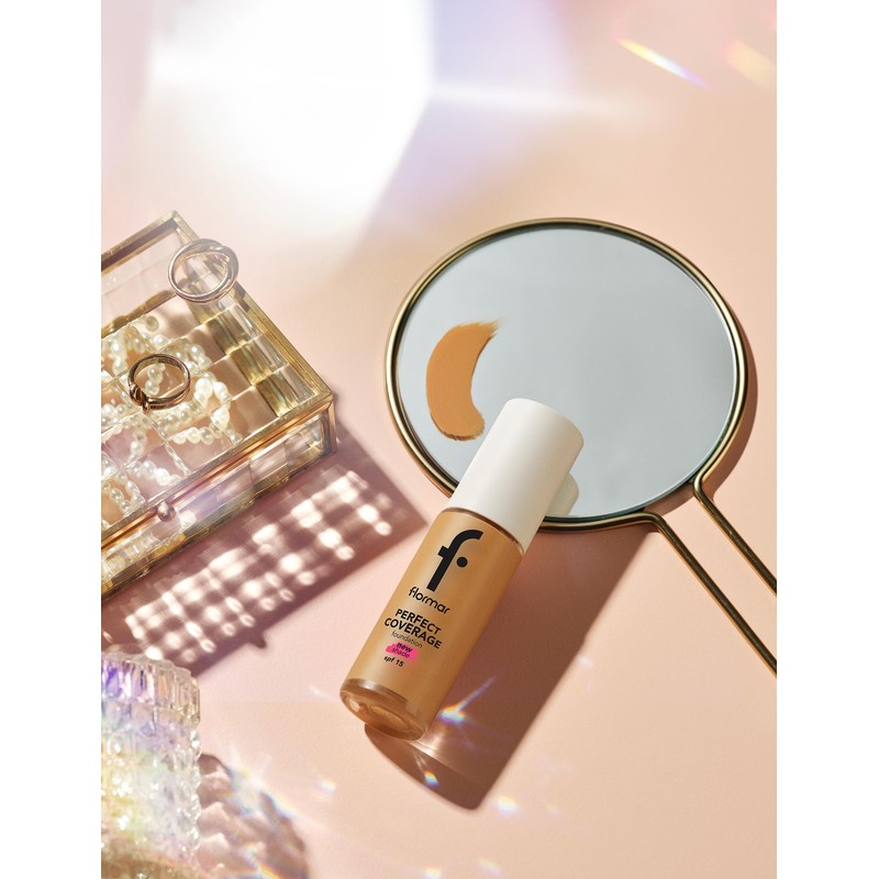 Flormar Perfect Coverage Foundation 102 Soft Beige - High Coverage