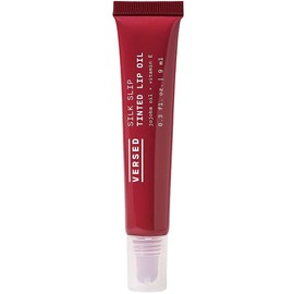 Versed- Aceite labial teñido Silk Slip, higo - Tinte labial Sheer Mauve Berry - Maquillaje hidratante de larga duración con