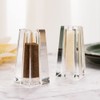 Maxistal Salt and Pepper Shaker Set Spice Dispenser Refillable Design