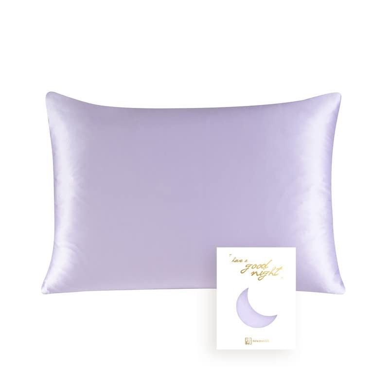 Townssilk Pillowcase, 100% Silk, 19 mm, Reversible With Concealed Zip
