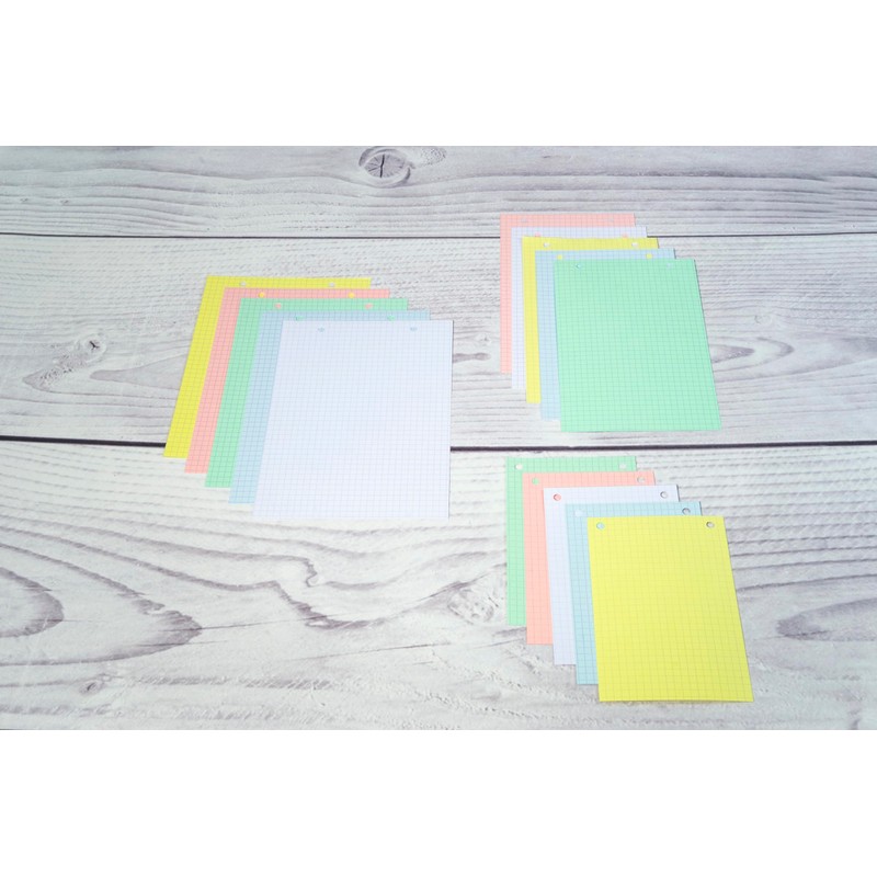 Exacompta 13658E Index Cards (205 q/sqm Cardboard, Wood-Free, DIN A5,